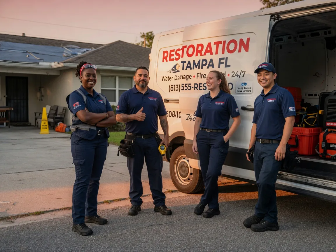 Water Damage Restoration company in Minden, LA
